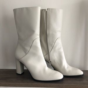 White Via Spiga Boots